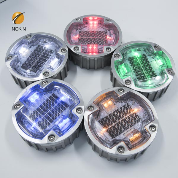 Solar powered road stud double sided 4leds/6leds | Grlamp